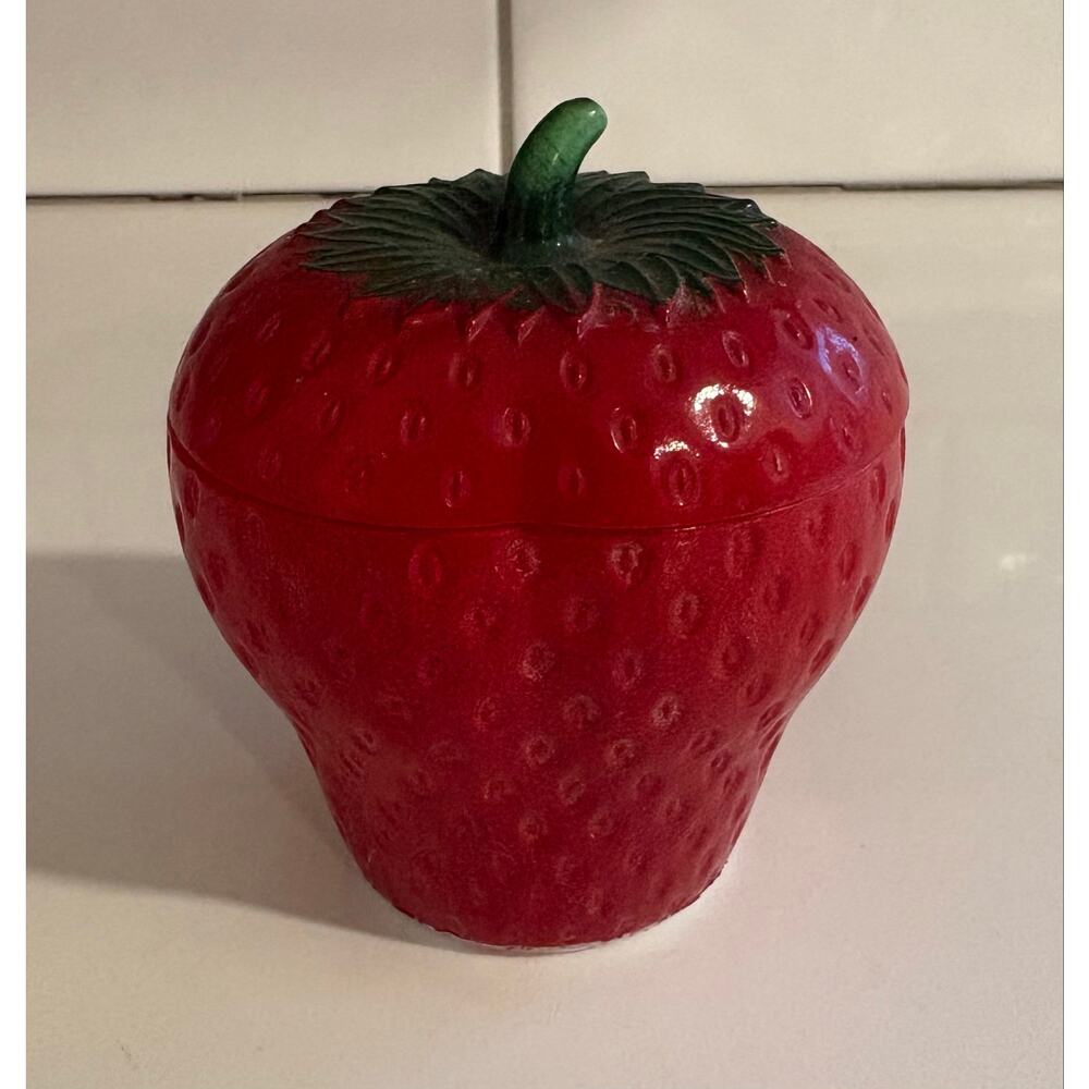 Vintage Strawberry Jam Jar